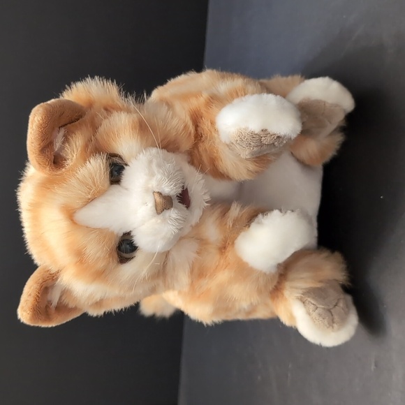 Folkmanis Orange Tabby Kitten/Cat Hand Puppet. - Picture 2 of 8